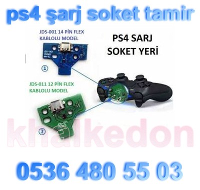  ps4 şarj soketi yuvası 